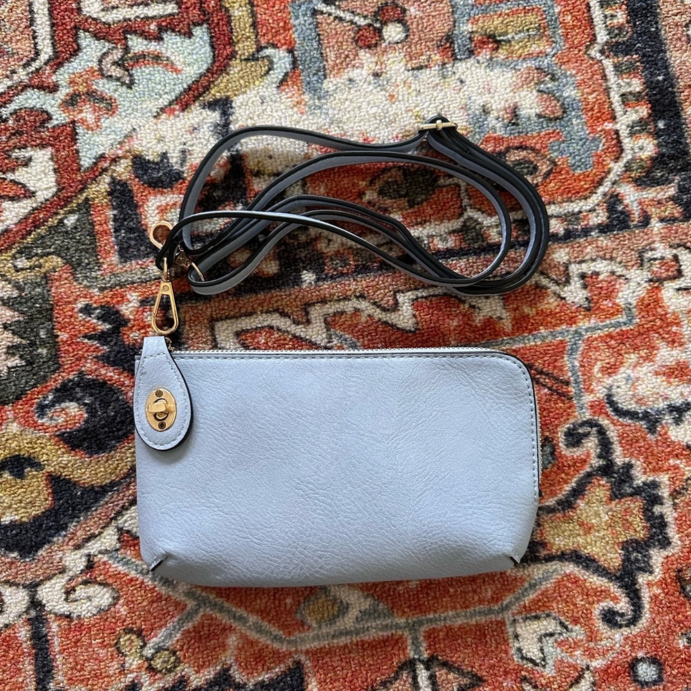 Jen & Co Blue Crossbody Bag